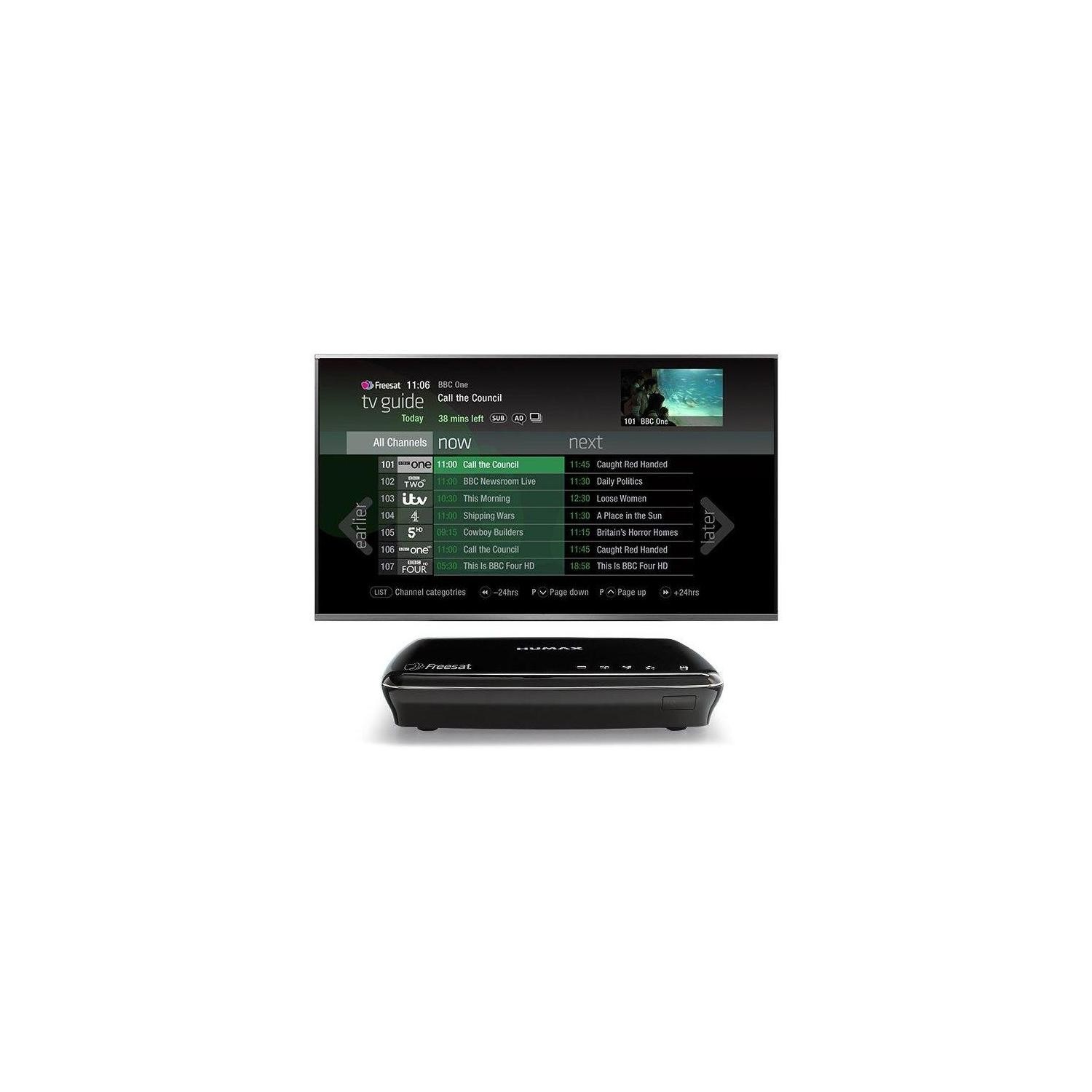 Humax HDR-1100S 500GB Smart Freesat HD TV Recorder with Built-in Wi-Fi
